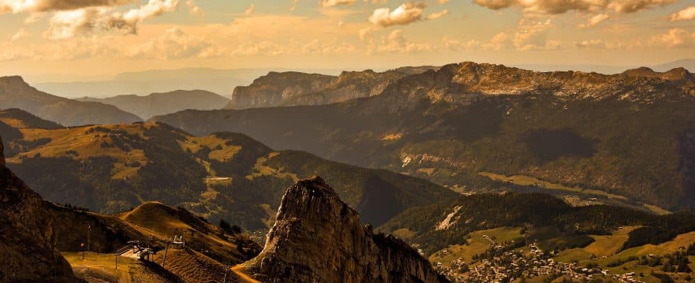 visité la clusaz en été